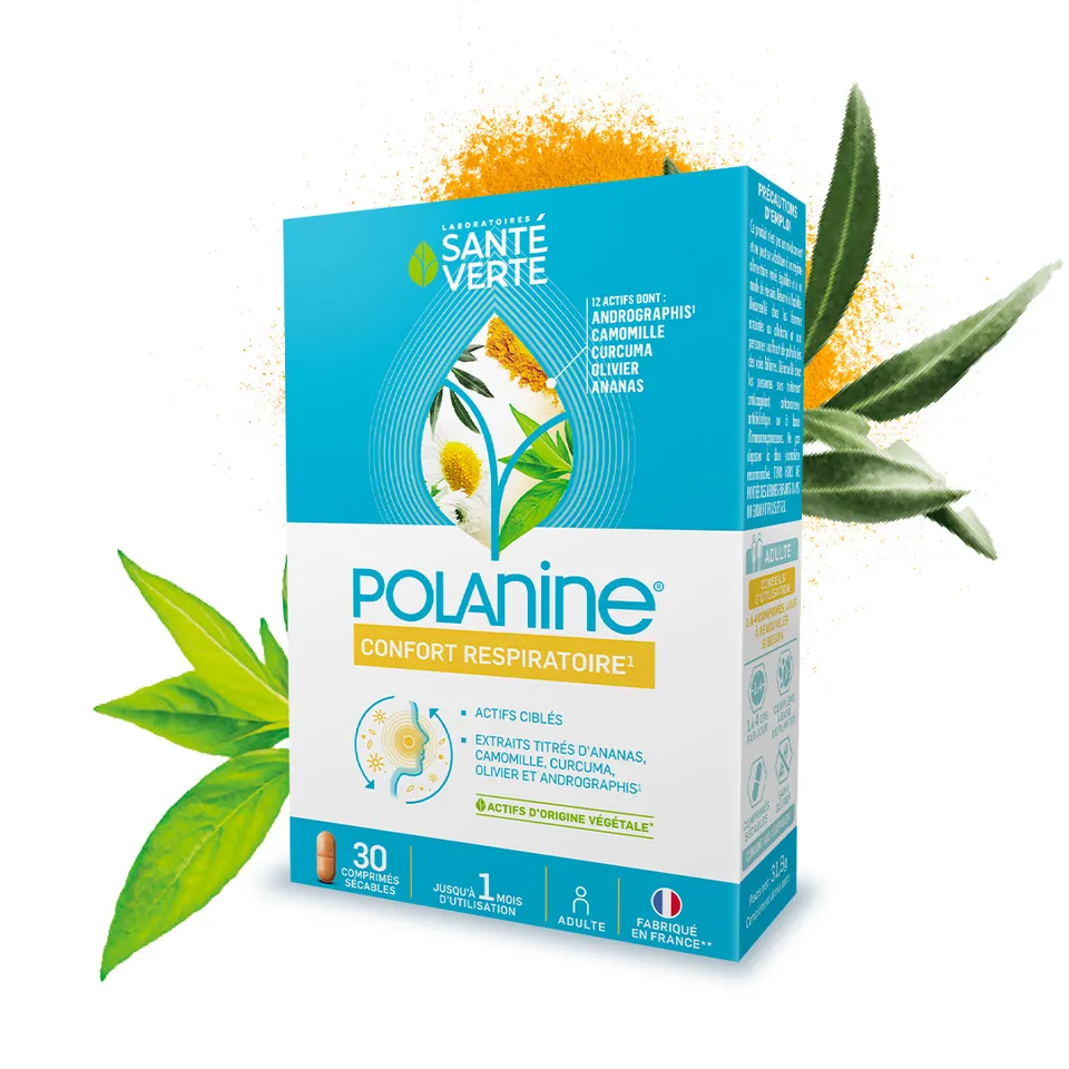 Sante Verte Polanine® 30 compresse vie respiratorie