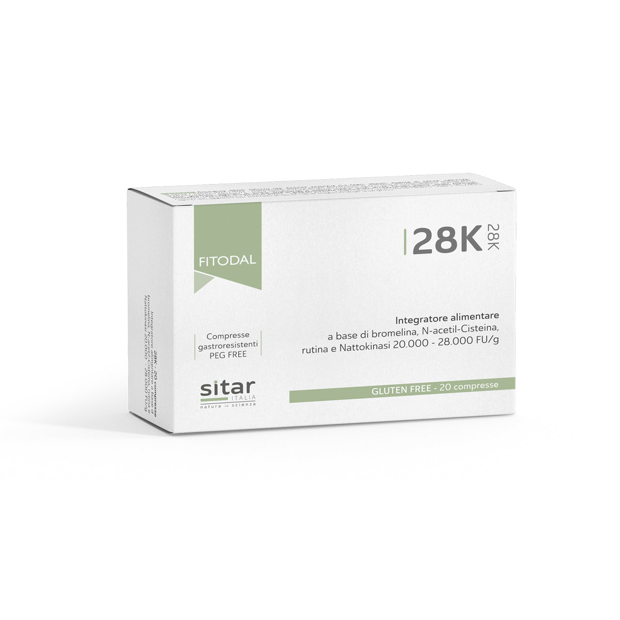Sitar Kintegravit 28K compresse bromelina drenaggio