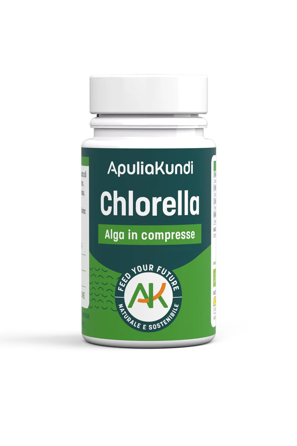 Apuliakundi Chlorella BIO compresse 60g con clorofilla