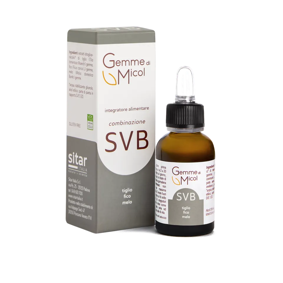 Sitar Gemme di Micol SVB gocce 30 ml tiglio fico melo
