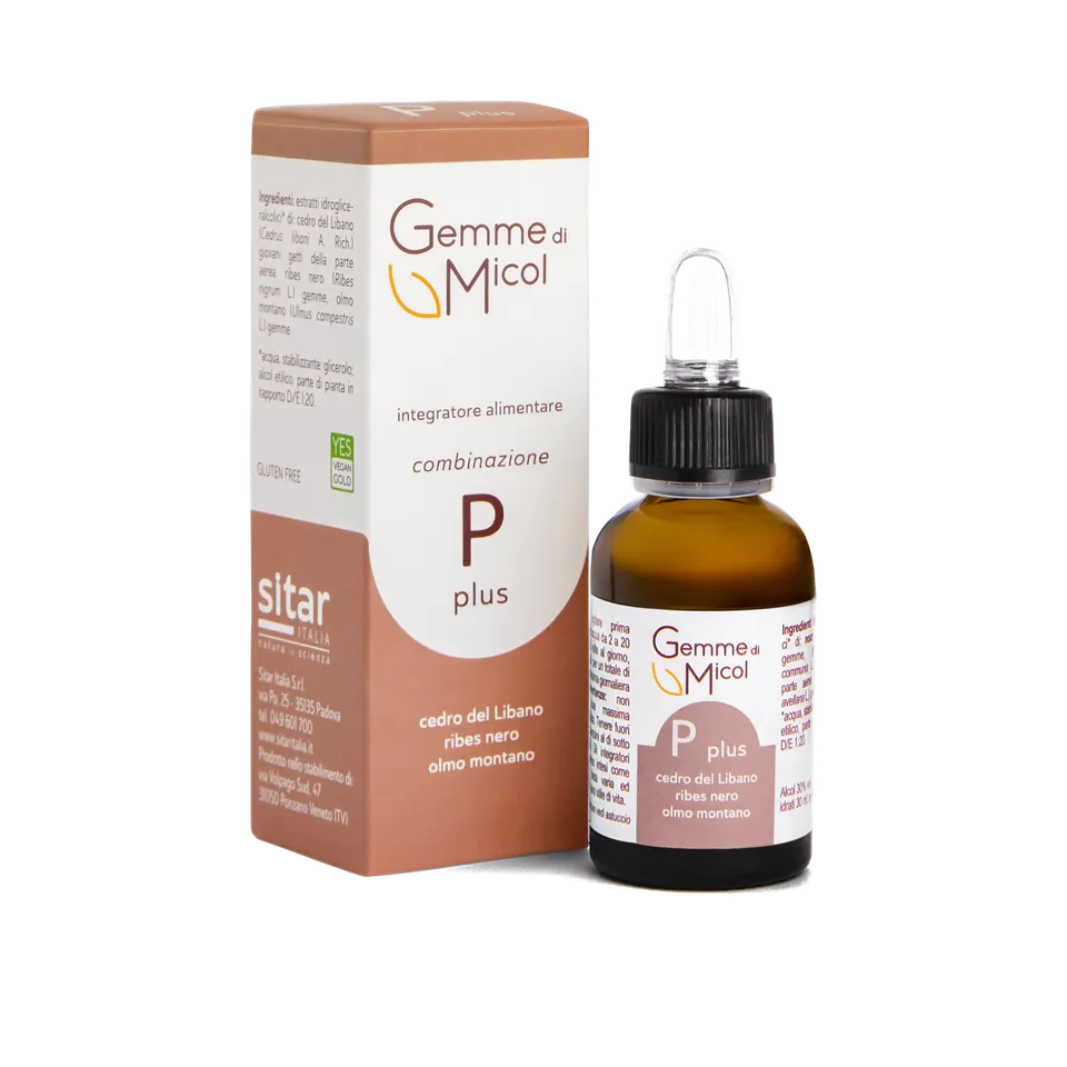 Sitar Gemme di Micol P plus gocce 30 ml benessere pelle