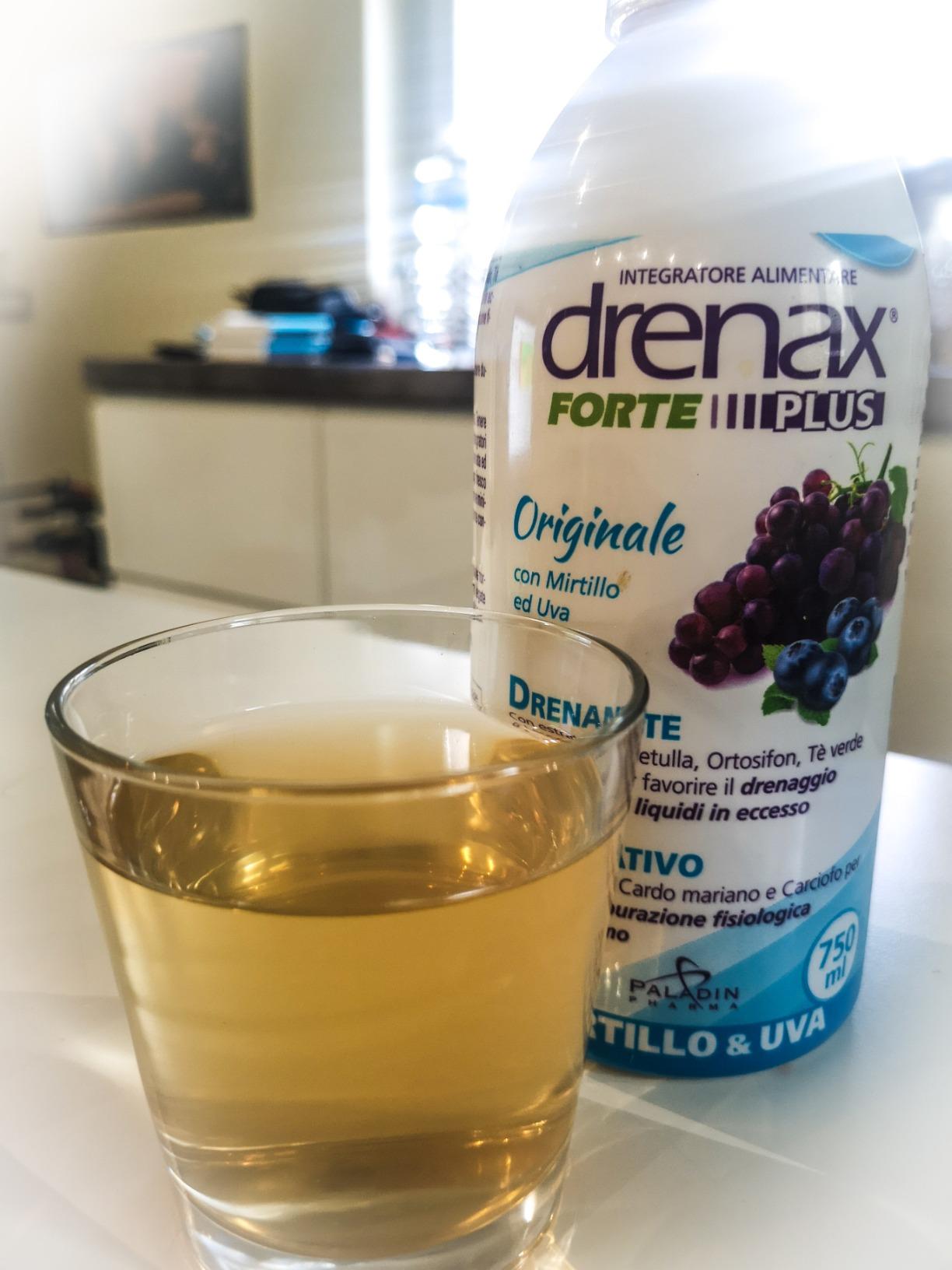 Drenax Forte Plus Mirtillo Uva drenante 750 ml betulla