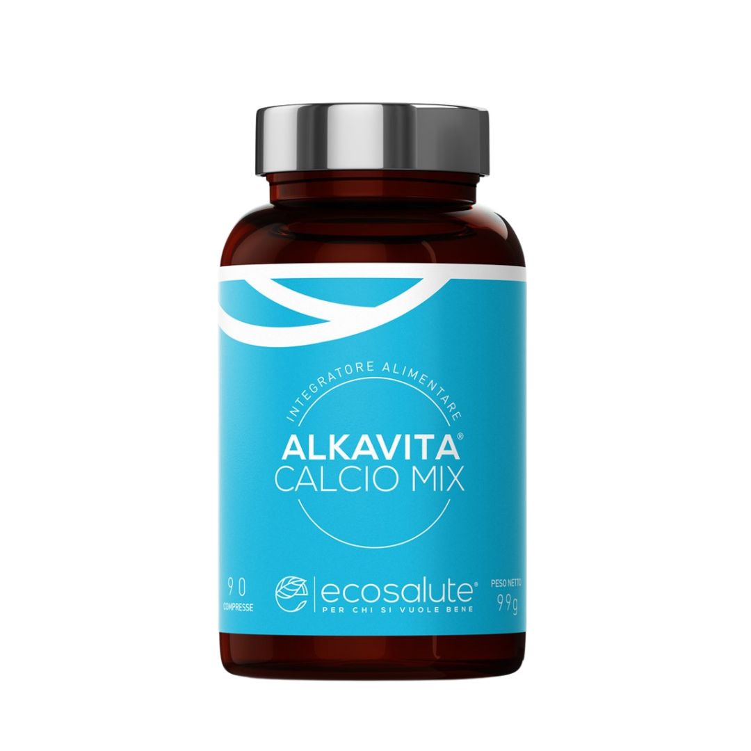 Spazio Ecosalute Alkavita Calcio Mix Integratore Ossa 180 Cpr