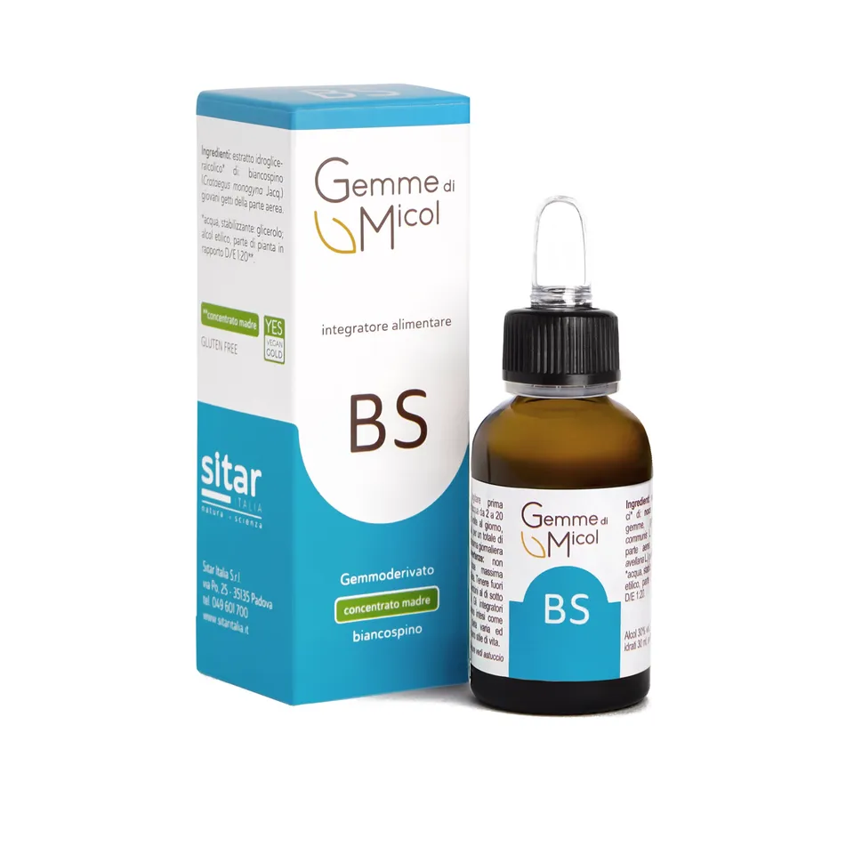 Sitar Gemme di Micol BS Gemmoderivato 30 ml Biancospino