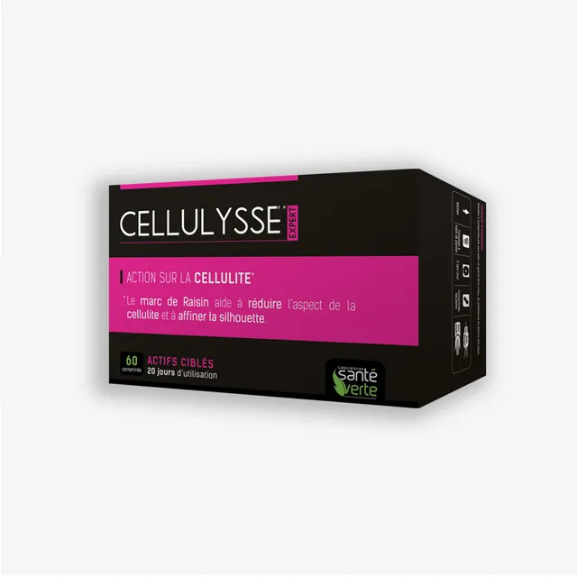 Santé Verte Cellulysse Expert compresse cellulite vinacce e tarassaco