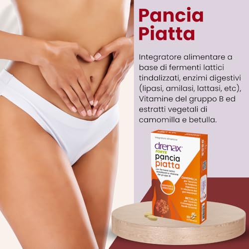Drenax Forte Pancia Piatta integratore 30 compresse gonfiore