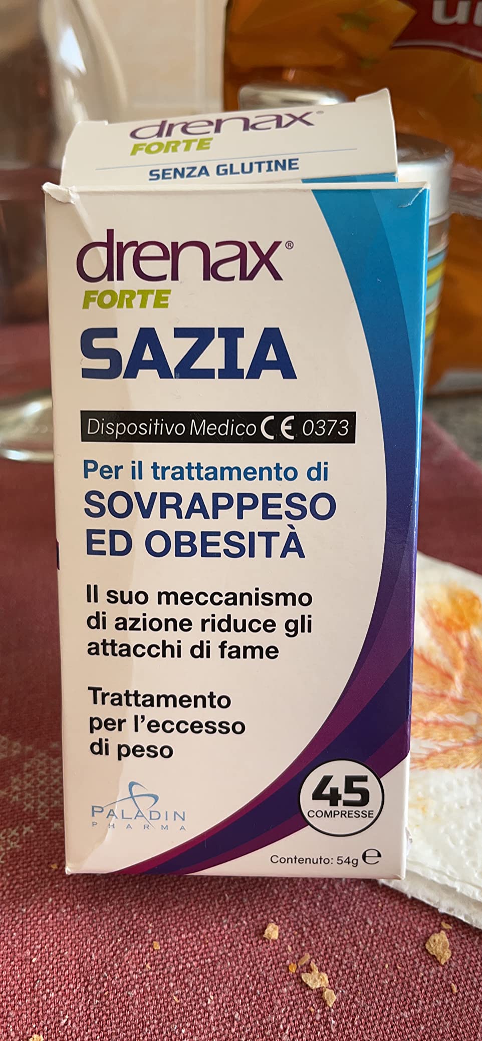 Drenax Forte Sazia dispositivo 45 capsule controllo peso