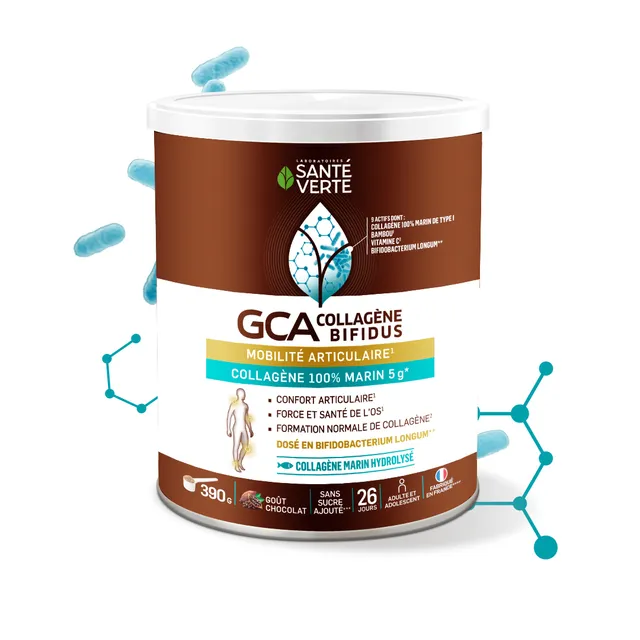 Sante Verte GCA 2700 Collagene Bifidus integratore 5g marino