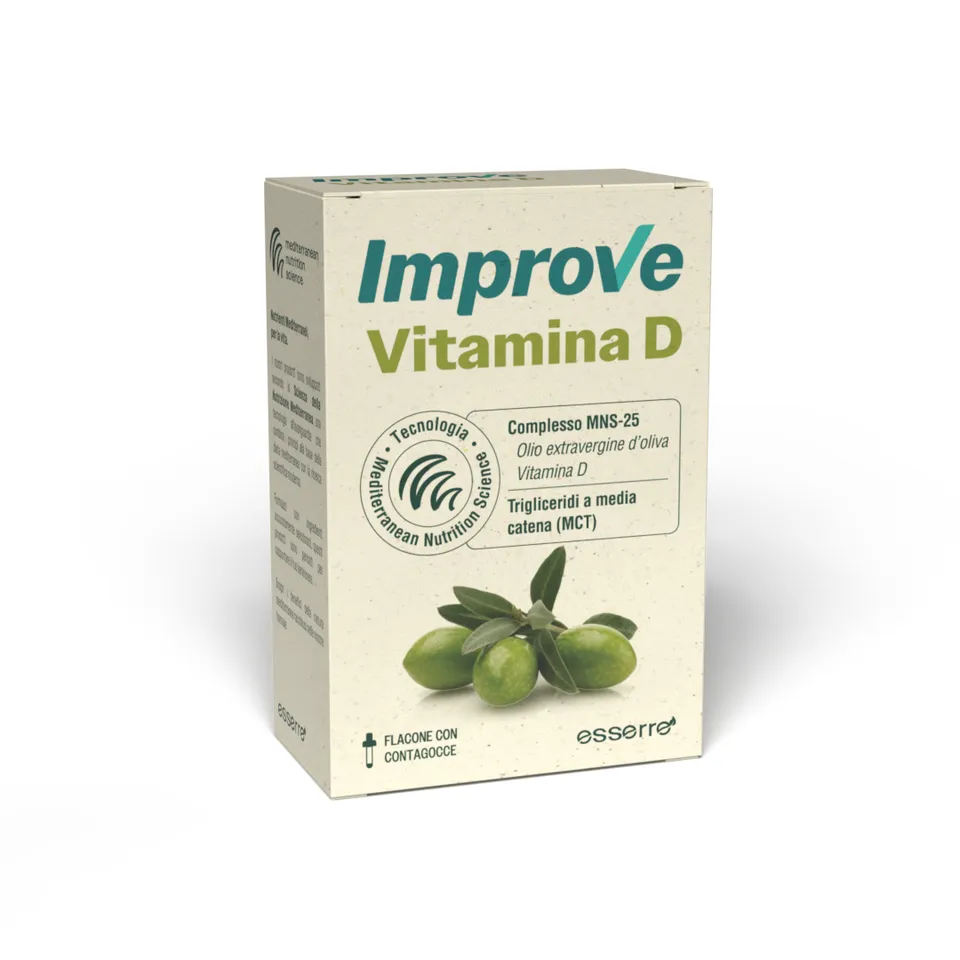 Redulen Improve Vitamina D3 Gocce 21ml Ossa Immunitarie