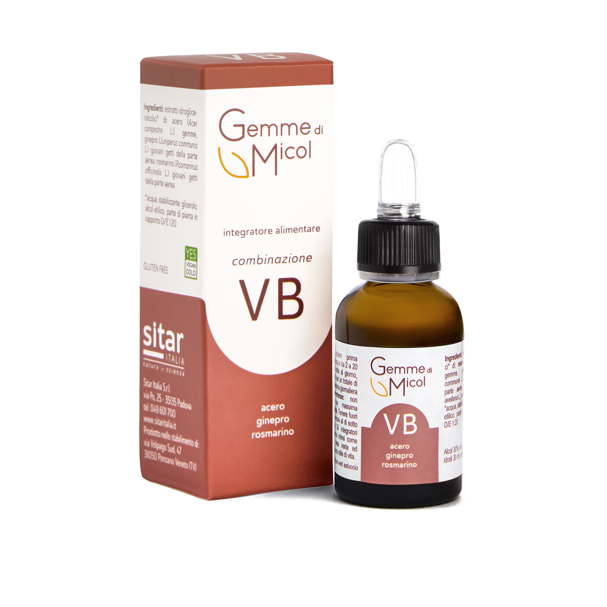 Sitar Gemme di Micol VB gocce 30 ml digestione