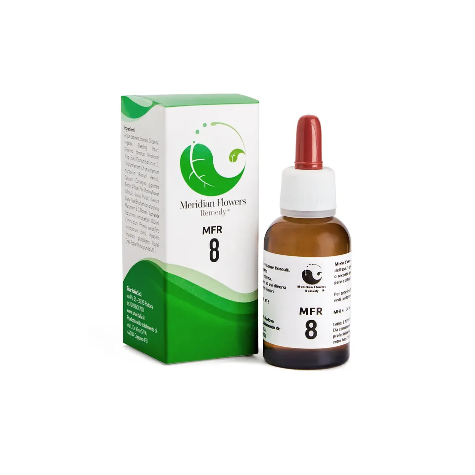 Sitar Meridian Flowers Remedy MFR 8 gocce 30 ml vescica