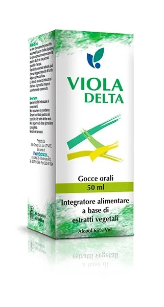 Igeakos Viola Delta Gocce 50 ml Mucose Viola Tricolor