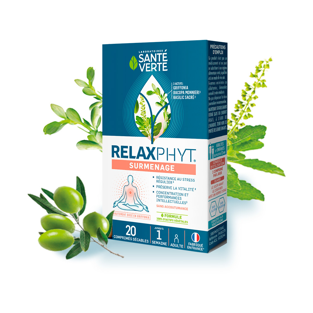 Sante Verte Relaxphyt Surmenage integratore 20 compresse stress