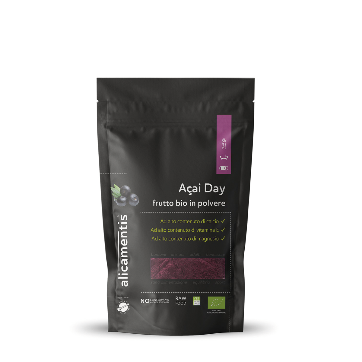 Sitar Alicamentis Açaí Day BIO polvere 100 g vitamina E