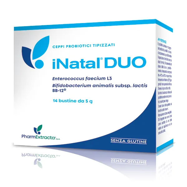 Igeakos iNatal DUO probiotico 14 bustine flora batterica