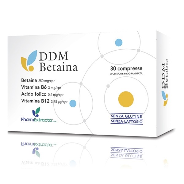 Igeakos DDM Betaina 30 compresse omocisteina B6 B12