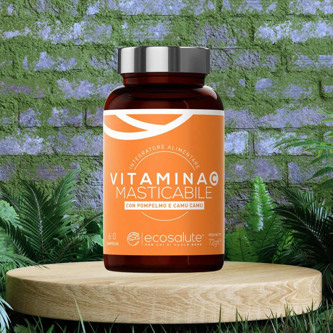 Spazio Ecosalute Vitamina C Masticabile 100 Compresse Camu Camu