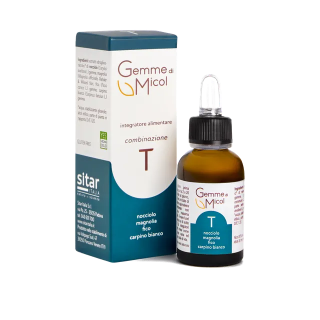 Sitar Gemme di Micol T gemmoderivato 30 ml vie respiratorie