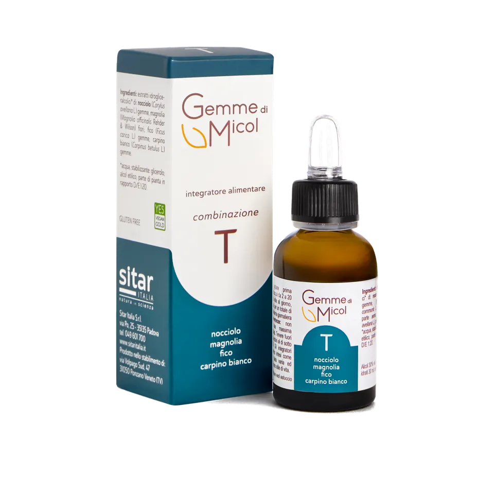 Sitar Gemme di Micol T gemmoderivato 30 ml vie respiratorie
