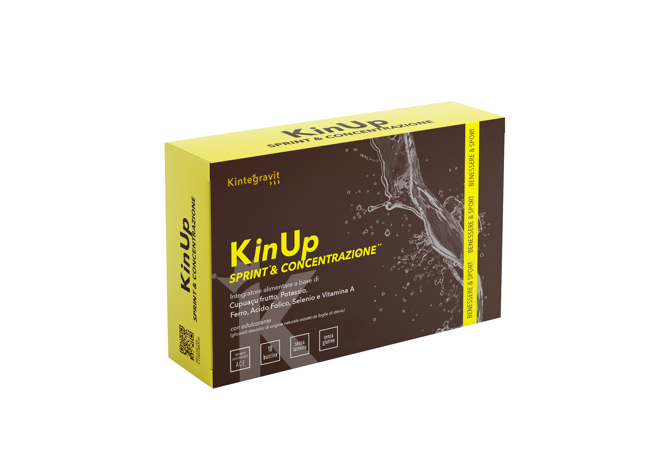 Sitar Kintegravit KinUp bustine 18 pz concentrazione