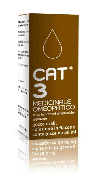 Igeakos CAT 3 Gocce Omeopatiche 50 ml Flacone