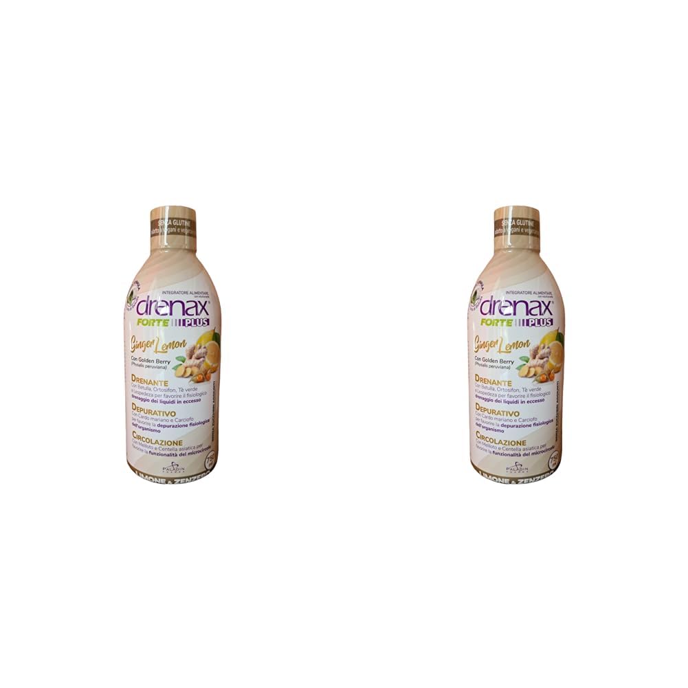 Drenax Forte Ginger&Lemon drenante 750 ml ritenzione