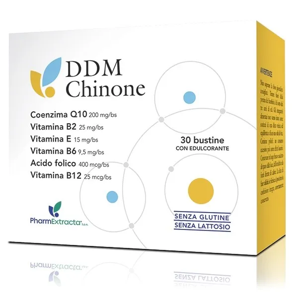 Igeakos DDM Chinone integratore 30 bustine con coenzima Q10