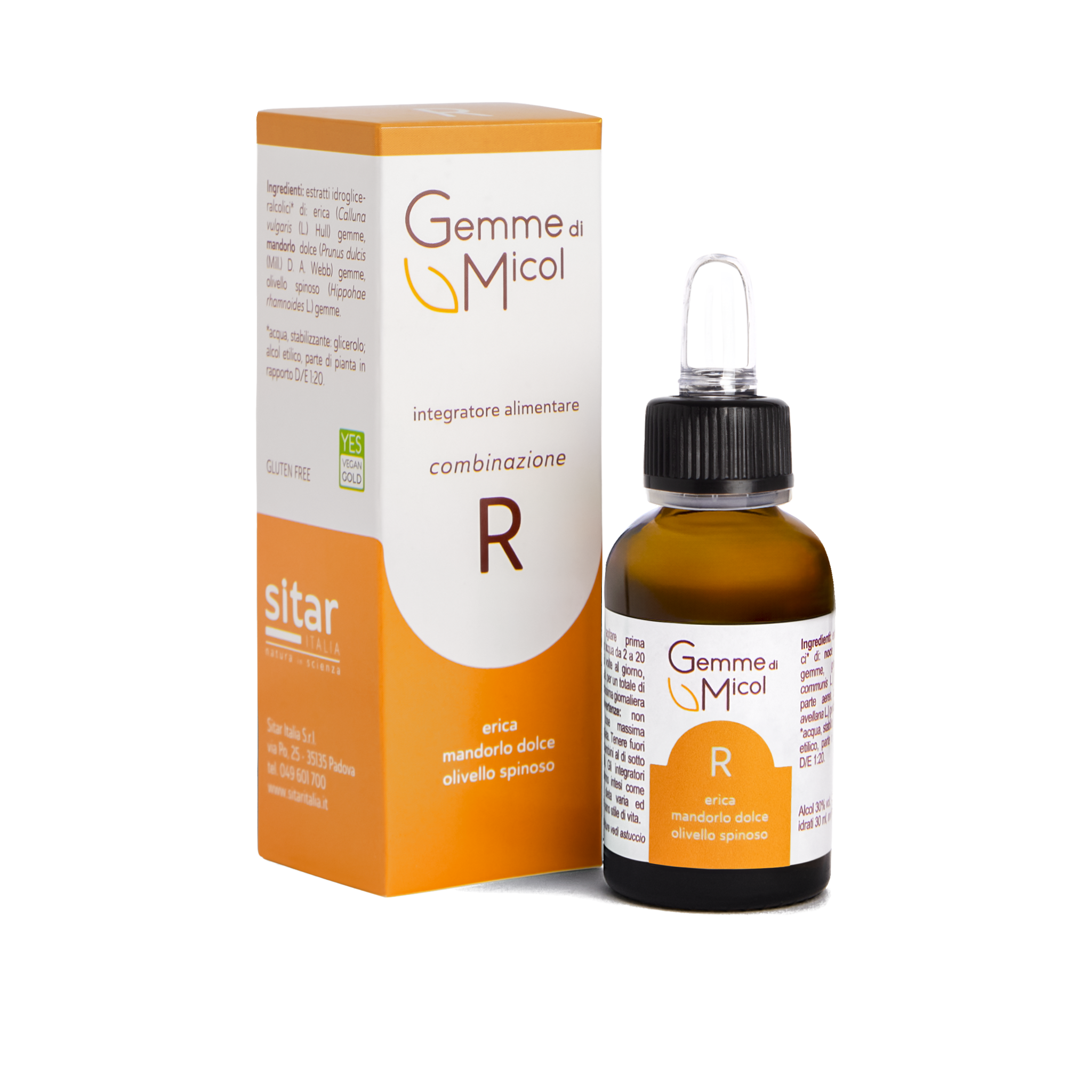 Sitar Gemme di Micol R gemmoderivato 30 ml vie respiratorie