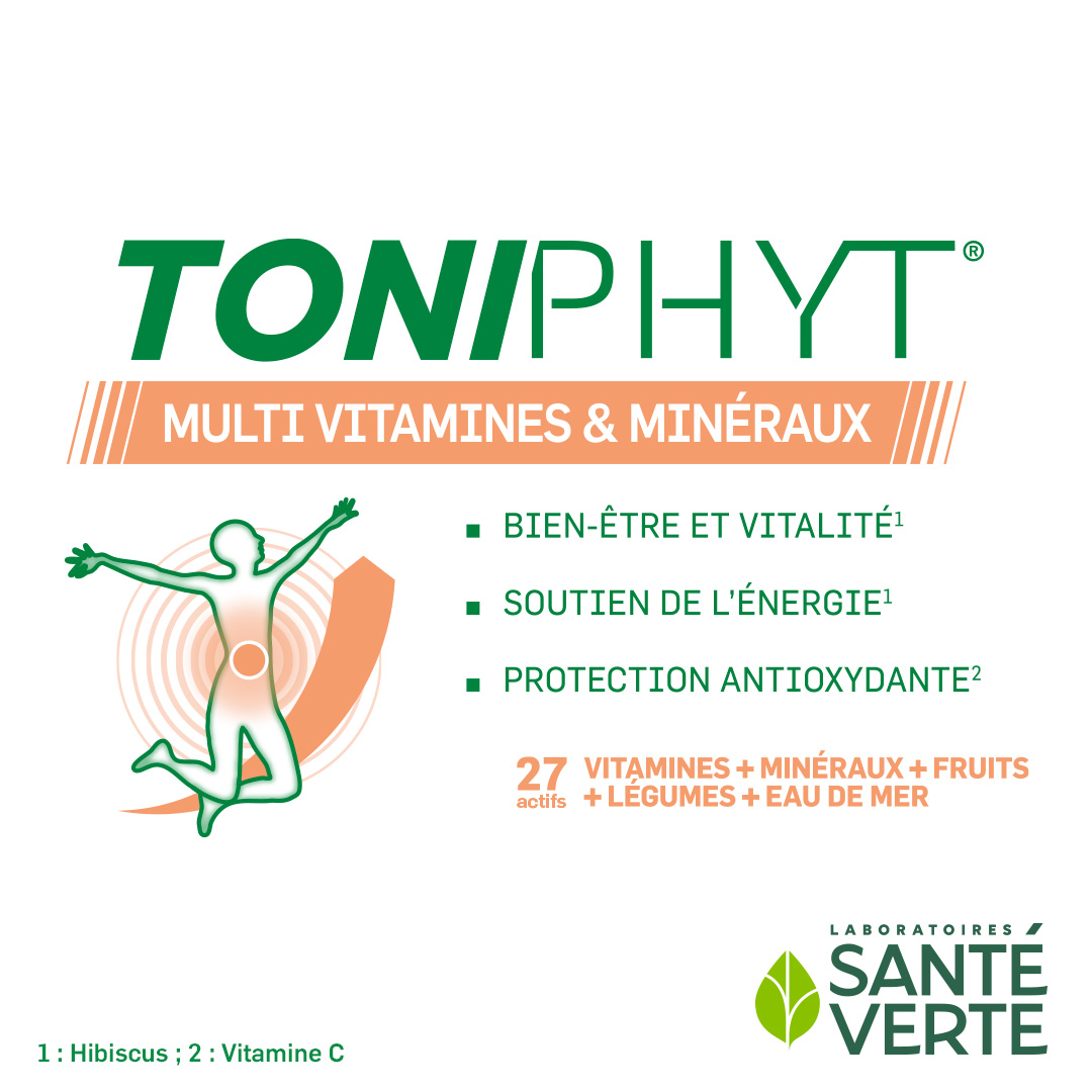Santé Verte Toniphyt Multivitamine Minerali integratore energia