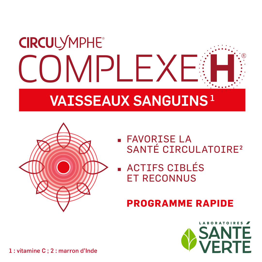 Santé Verte Circulymphe Complexe H integratore vene 60 compresse