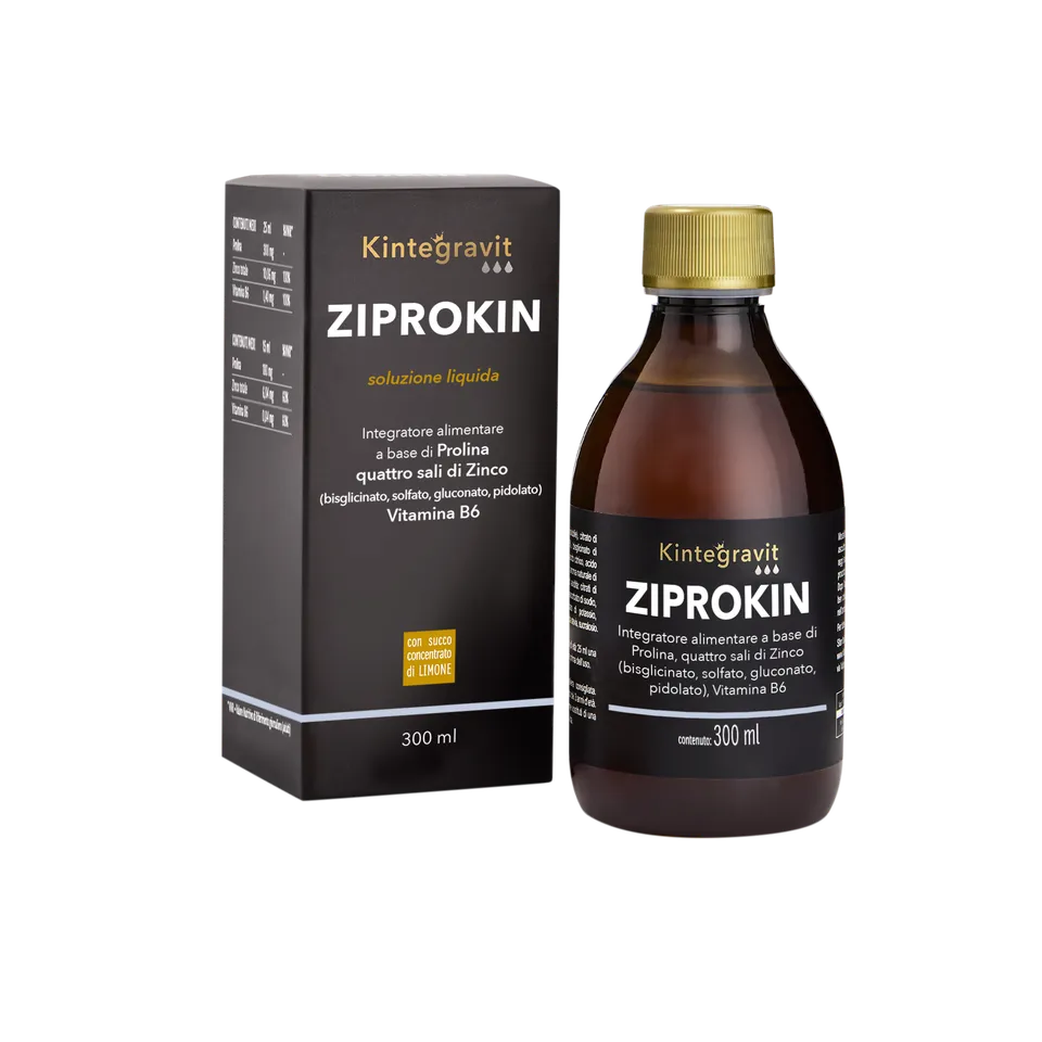 Sitar Kintegravit Ziprokin sciroppo 300 ml zinco B6