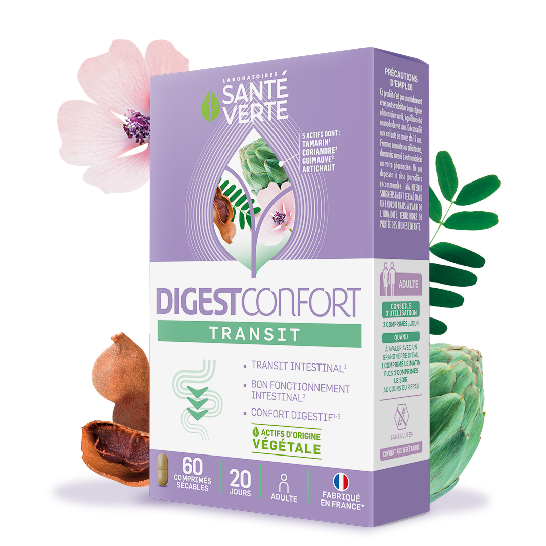 Santé Verte DigestConfort Transit 60 capsule transito