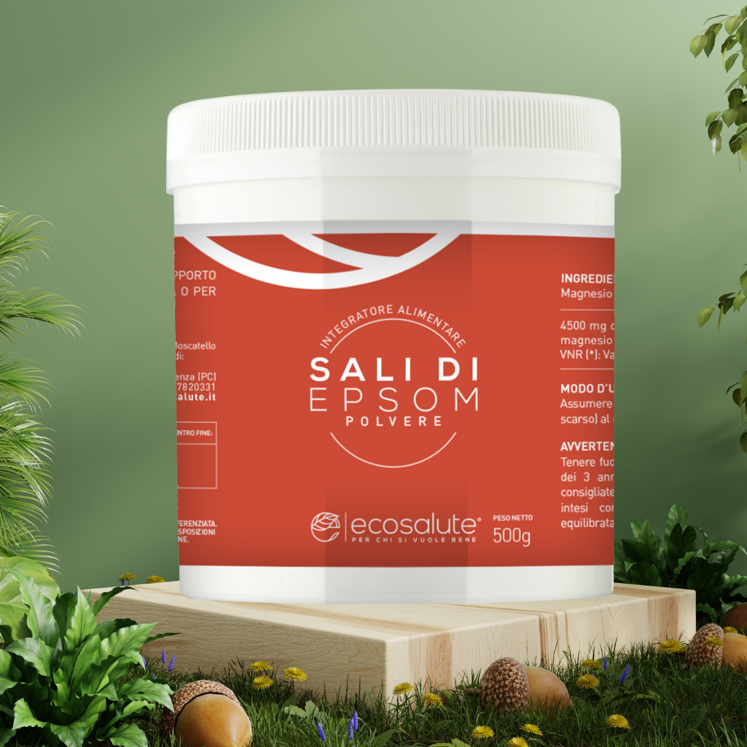 Spazio Ecosalute Depurazione Sali di Epsom Polvere 500 g