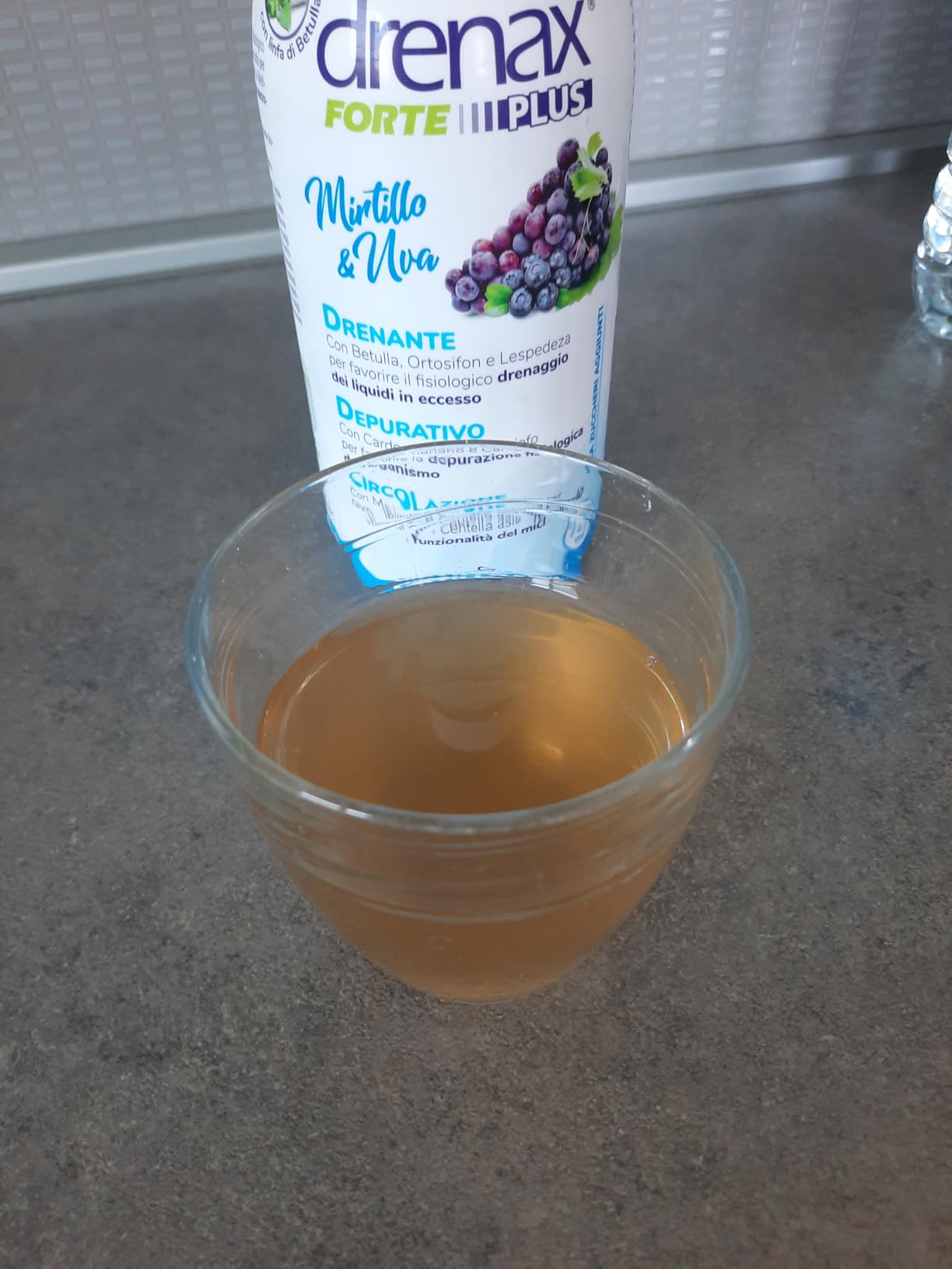 Drenax Forte Plus Mirtillo Uva drenante 750 ml betulla
