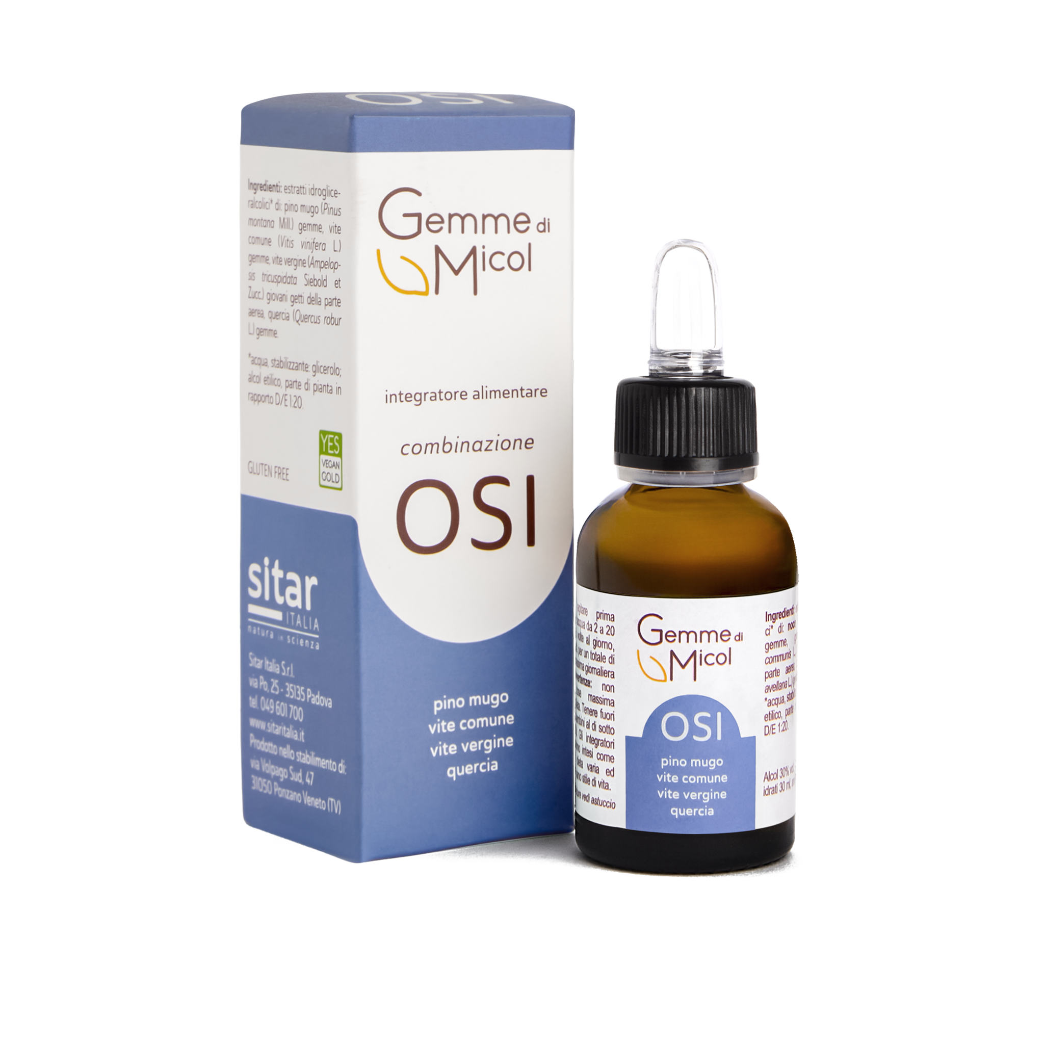 Sitar Gemme di Micol OSI gocce 100 ml ossa articolazioni