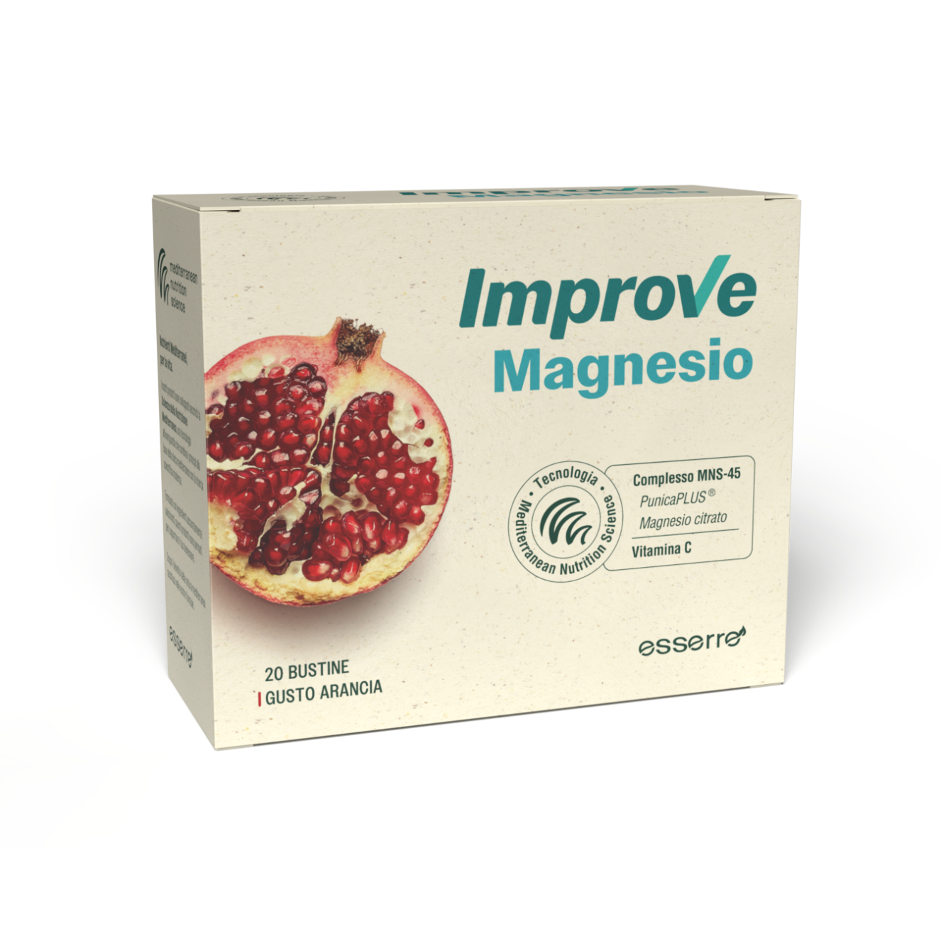 Redulen Improve Magnesio integratore 20 bustine con vitamina C