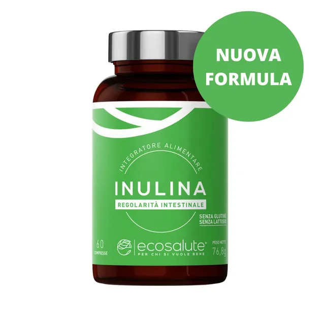 Spazio Ecosalute Inulina fibra prebiotica 100 capsule flora