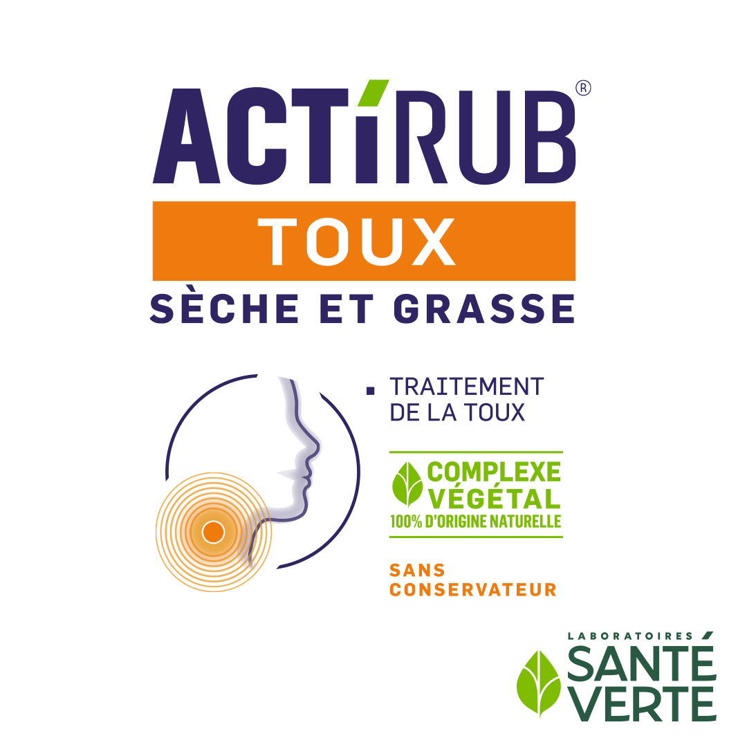 Sante Verte Actirub Sirop Toux sciroppo tosse miele