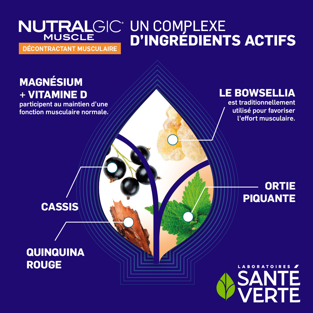Sante Verte Nutralgic Muscle integratore magnesio 30 compresse