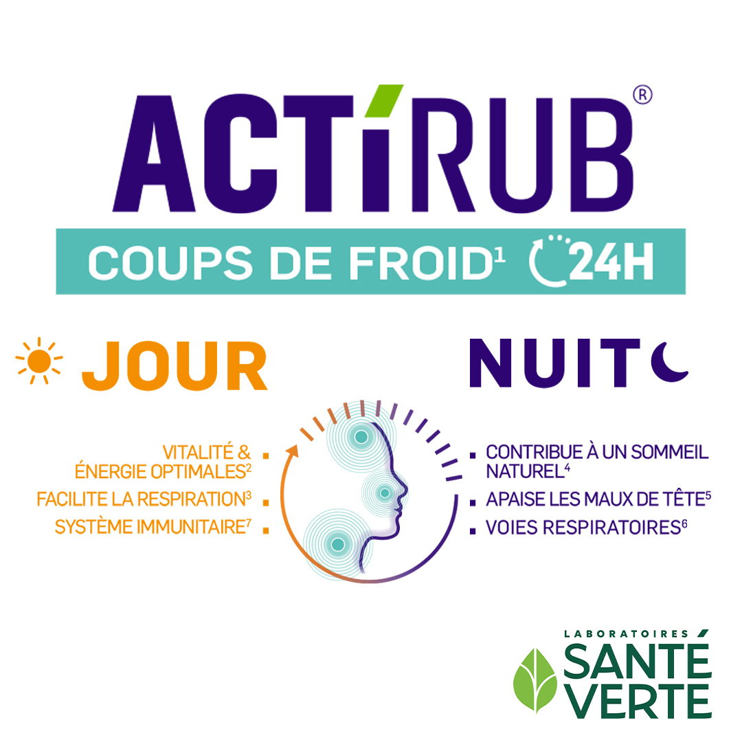 Sante Verte Actirub Jour Nuit integratore difese giorno notte inverno