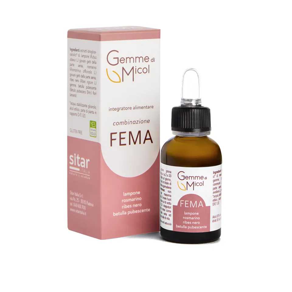 Sitar Gemme di Micol FEMA gocce 30 ml benessere donna