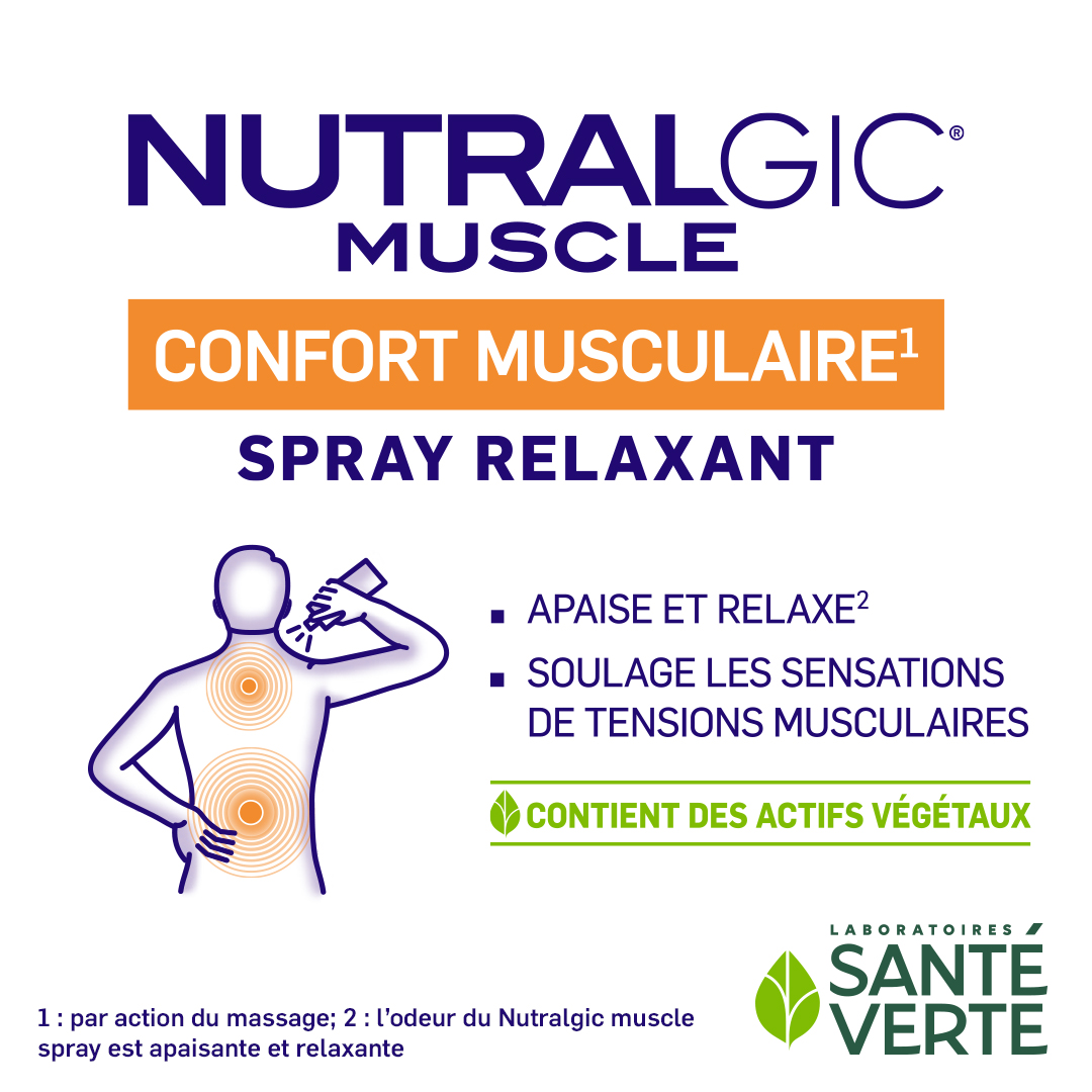 Sante Verte Nutralgic Muscle Spray Muscolare Mentolo