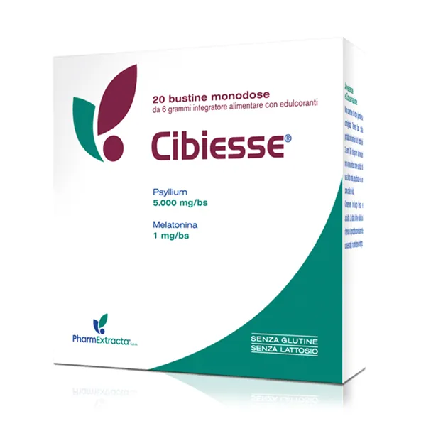 Igeakos Cibiesse Bustine 20 pz - Psillio per Transito