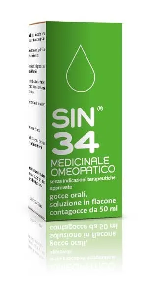 Igeakos SIN 34 gocce 50 ml omeopatiche alcool 30%