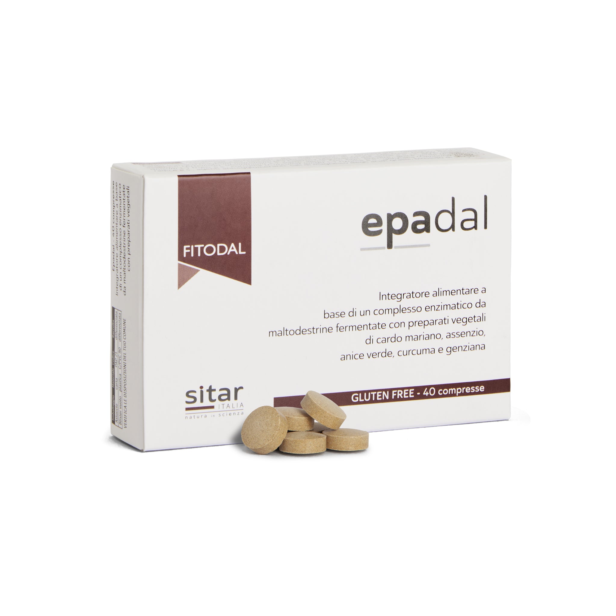 Sitar Fitodal EpaDAL compresse 40 pz digestione dopo pasto