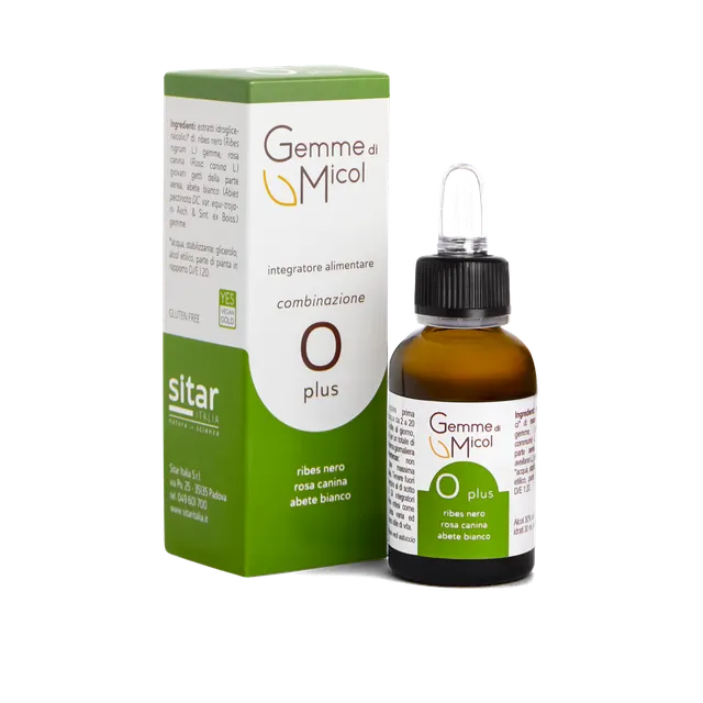 Sitar Gemme di Micol O Plus Gemmoderivato 30 ml Naso Gola