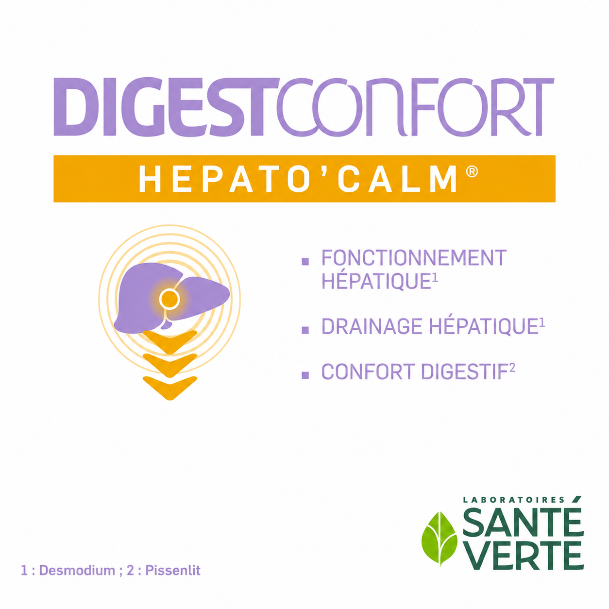 Santé Verte DigestConfort Hepato'Calm integratore fegato desmodium