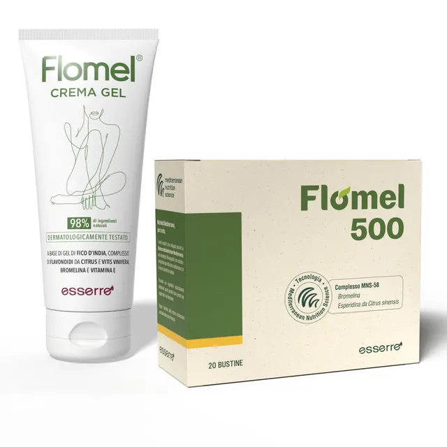Redulen Flomel Doppia Azione Kit Drenaggio Gambe Pesanti