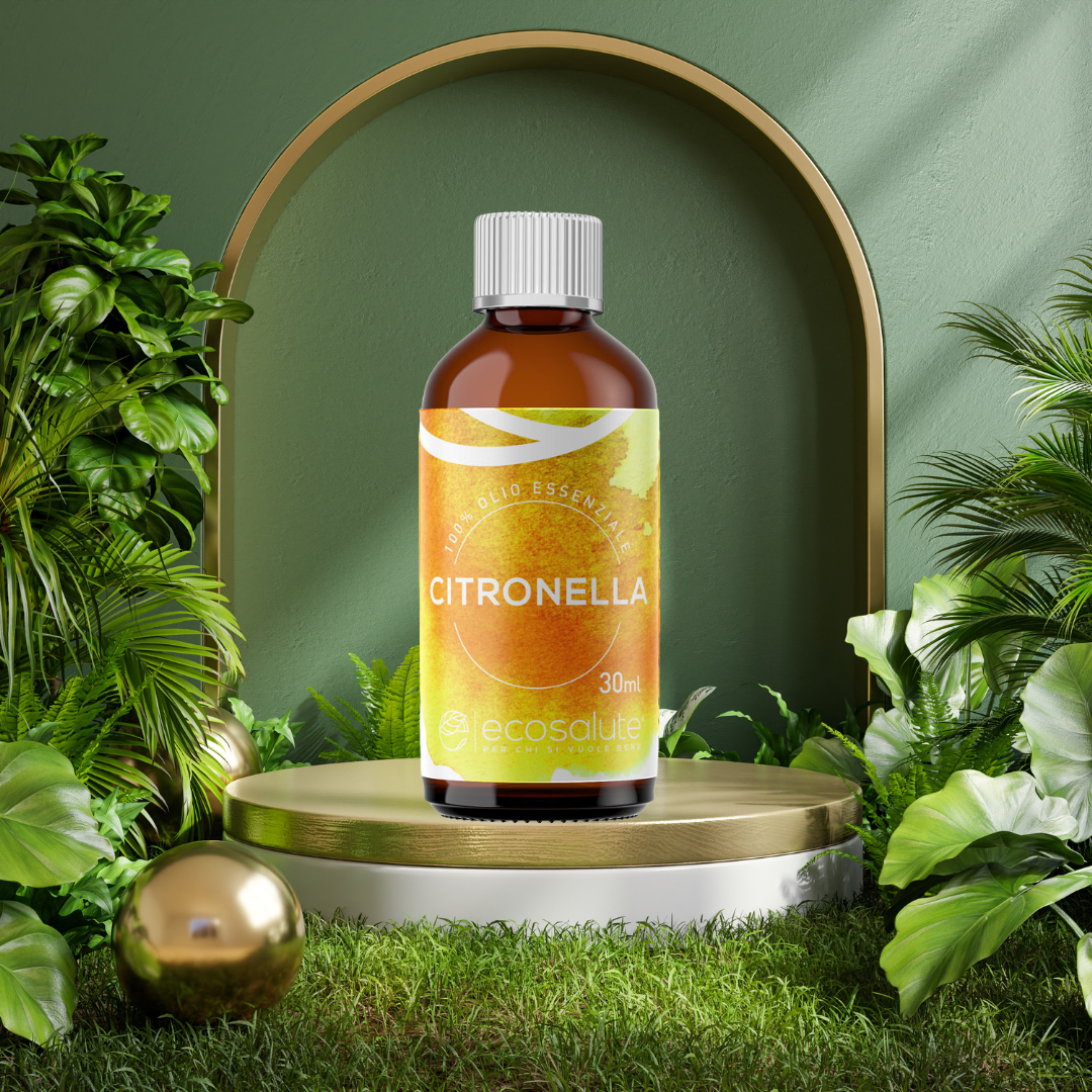 Spazio Ecosalute Oli Essenziali Citronella Olio Essenziale 30 ml