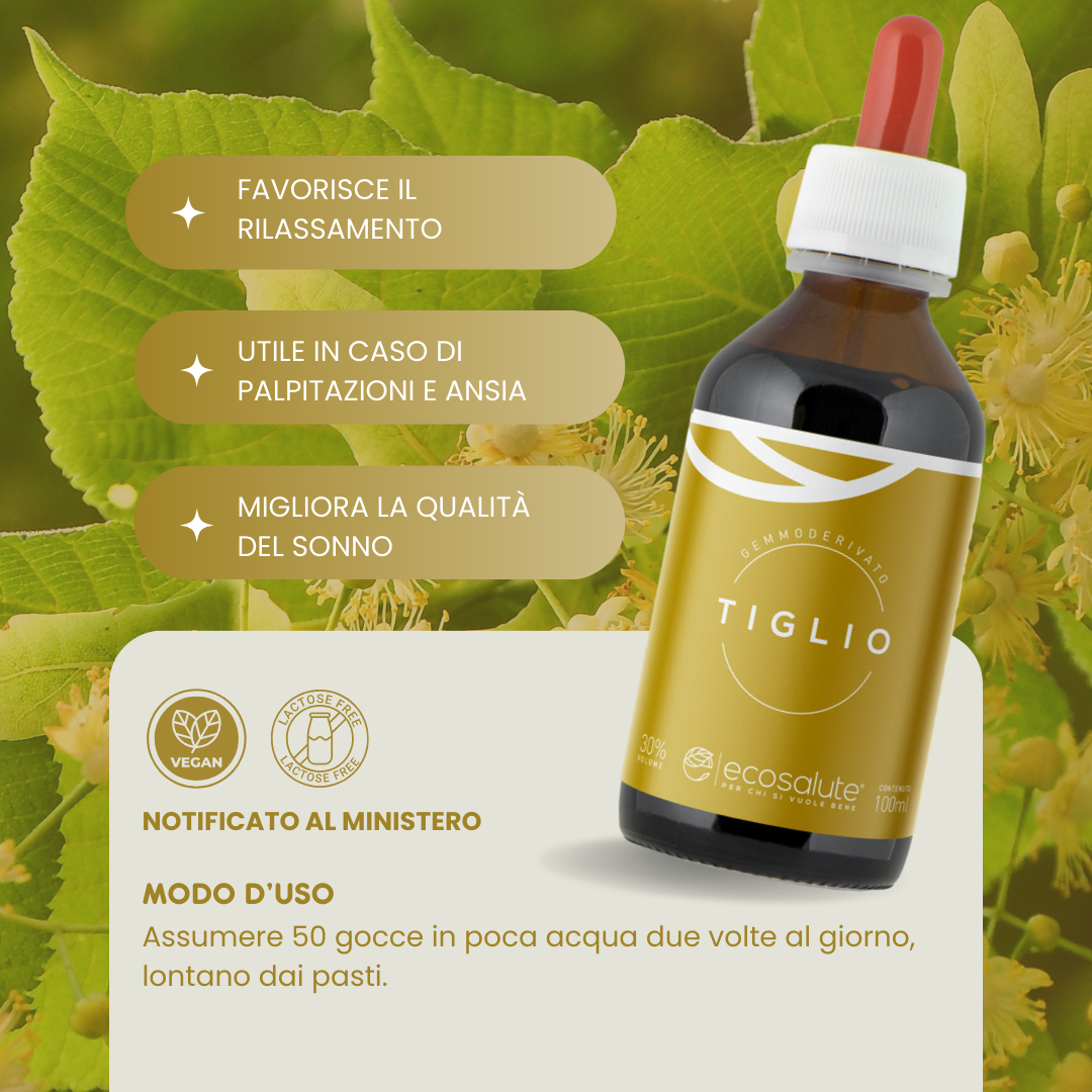 Spazio Ecosalute Tiglio gemmoderivato gocce 100 ml sonno